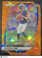 2024 Panini Prizm Caleb Williams #301 Orange RC